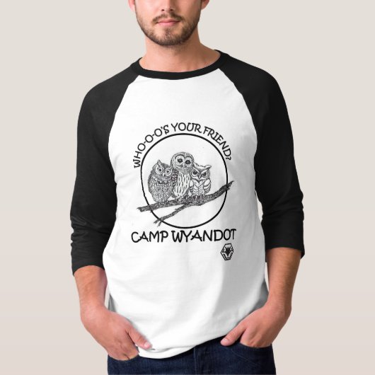 2020 Seizoenskamp Wyandot Baseball T-Shirt (Voorkant)