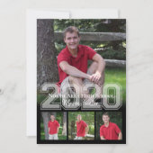 2020 Senior Memories Varsity Quad Foto Afstuderen Kaart (Voorkant)