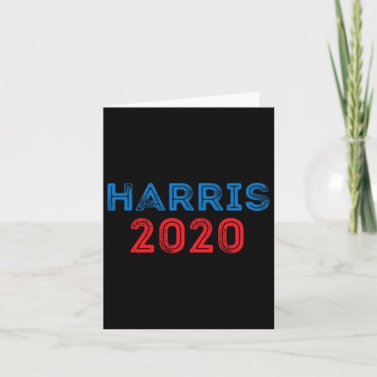 2020 Shirt Kamala Harris voor President Rally Kaart (Voorkant)