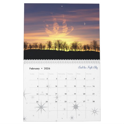 2020 SilverWebForge 3D Landschapskalender Kalender (Feb 2026)