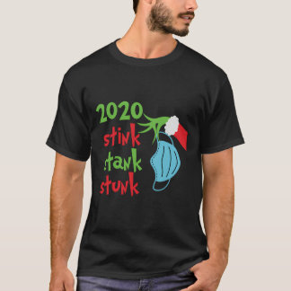 2020 Stank Stunk Stunk Stunk Family Kerstmis P T-shirt