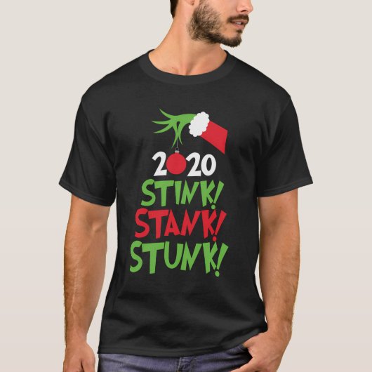 2020 Stank Stunk Stunk Stunk Family Kerstmis P T-shirt (Voorkant)