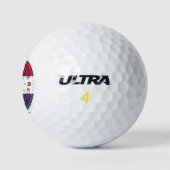 2020 Stem op het Rode, Witte en Blauwe Standbeeld Golfballen (Logo)