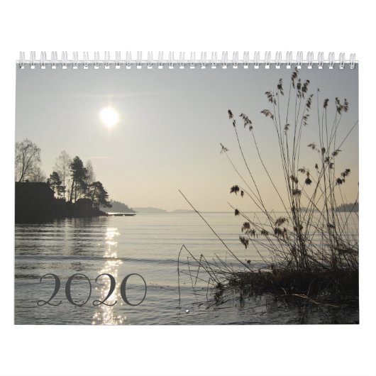 2020 svensk skärgårds kalender (Hoes)