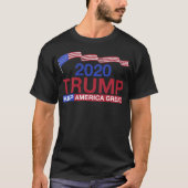 2020 Trump Keep America Great T-shirt (Voorkant)