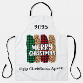 2020 Ugly Kerstmis Schort (Voorkant)