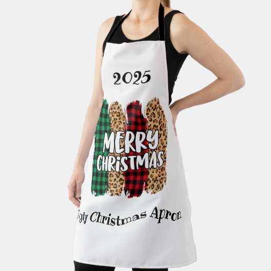2020 Ugly Kerstmis Schort (Insitu)