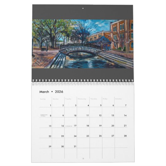 2020 Uitzicht Huntsville-kalender Kalender (Mar 2026)