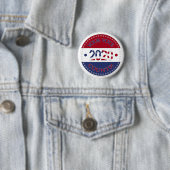 2020 Uw Stem Telt Ronde Button 5,7 Cm (In situ)