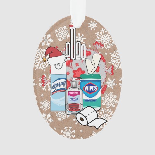 2020 Vakanestische kerstboom Ornament (achterkant)