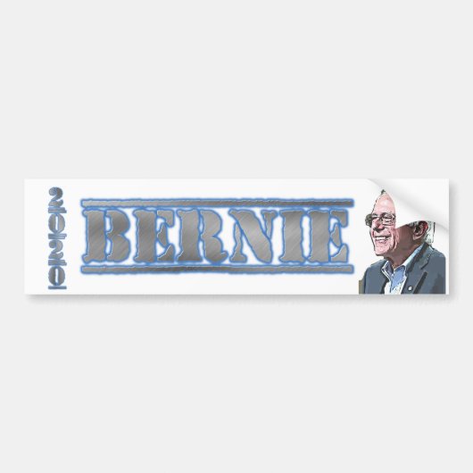 2020 Verkiezingssteun Bernie Sanders Bumpersticker (Voorkant)