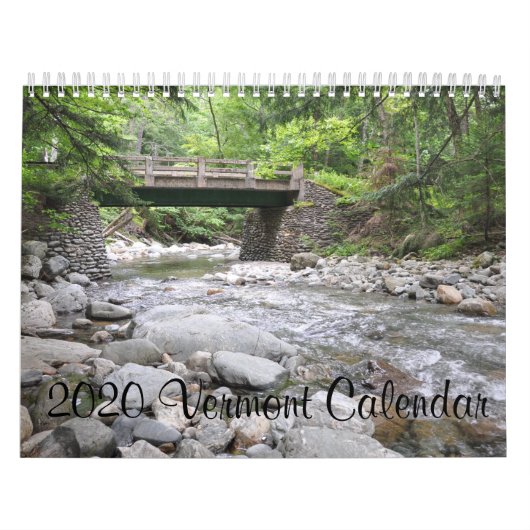 2020 Vermont - Agenda Kalender (Hoes)