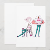 2020 versus 2021 grappig kaart (Voorkant / Achterkant)