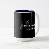 2020 Virtual Convention-Mok - Groot (15 Ounces) Tweekleurige Koffiemok (Voorkant rechts)