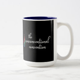 2020 Virtual Convention-Mok - Groot (15 Ounces) Tweekleurige Koffiemok