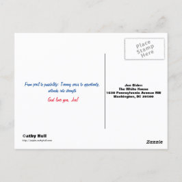 2020 Vision Bedankt Joe! voorwoord Briefkaart