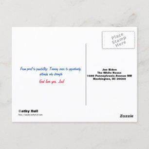 2020 Vision Bedankt Joe! voorwoord Briefkaart