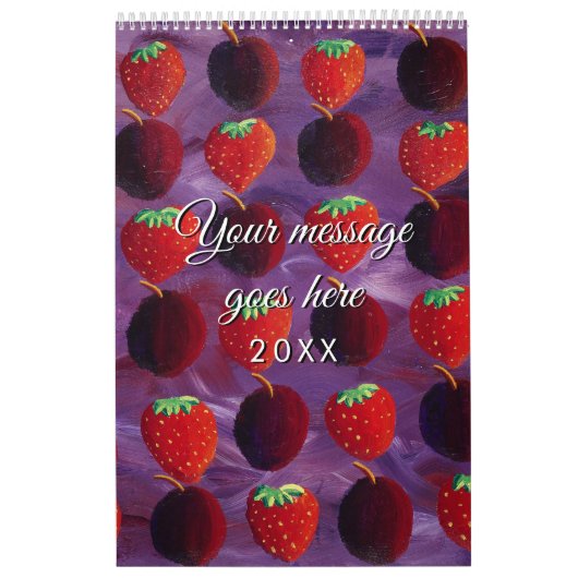 2020 Voedsel Kunst van Julie Nicholls Kalender (Hoes)