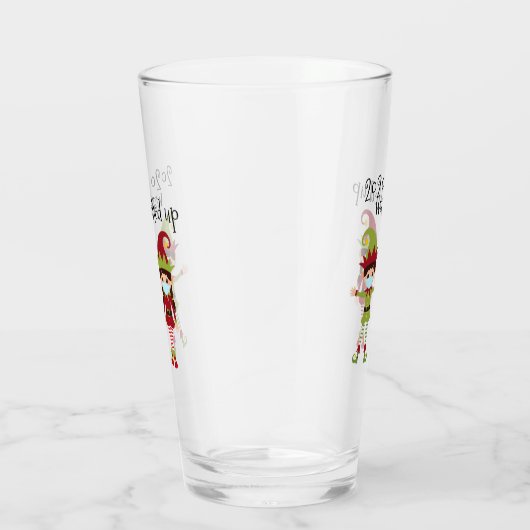 2020 was een grappig kerstfeest glas (Rechts)