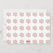 2020 was een Ruff Year Kerstmis van de Hond Foto Feestdagenkaart (Achterkant)