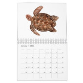 2020 Waterverf Oceaan Zee Levenskalender Kalender (Jan 2026)