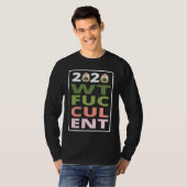 2020 What The Fucculent Cactus Succulents   Garden T-shirt (Voorkant volledig)