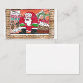 2020 Ziggy Grappige Kerstkaart Notitiekaartje (Voorkant / Achterkant)