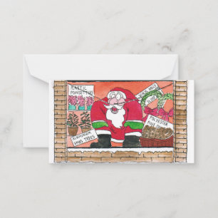 2020 Ziggy Grappige Kerstkaart Notitiekaartje
