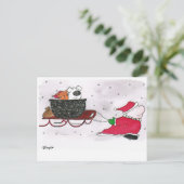 2020 ziggy-kaart met huisdieren briefkaart (Staand voorkant)