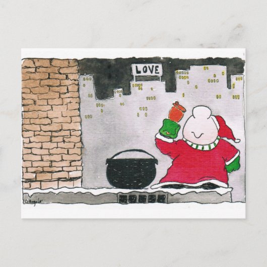 2020 Ziggy Kerstkaart Briefkaart (Voorkant)