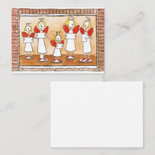 2020 Ziggy koorkaart Notitiekaartje (Voorkant / Achterkant)