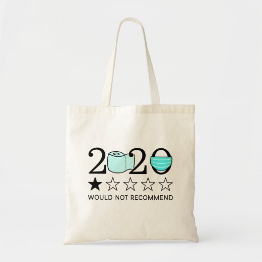 2020 zou geen grappige prijsopgave aanbevelen tote bag (Voorkant)