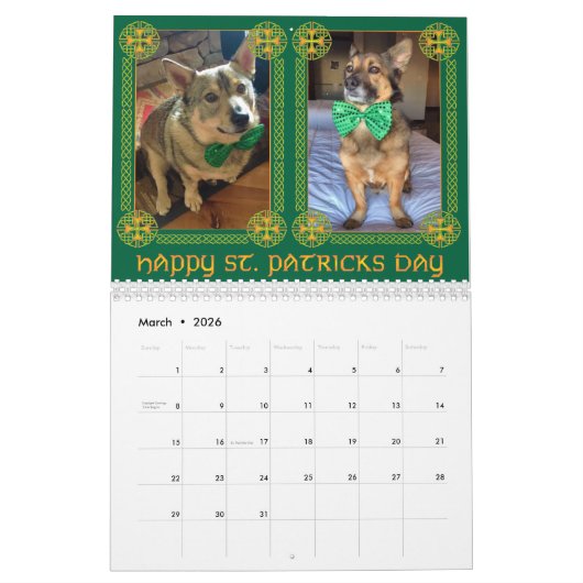 2020 ZWEEDSE VALLHUND CALLENDAR KALENDER (Mar 2026)