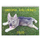 2020 ZWEEDSE VALLHUND CALLENDAR KALENDER (Hoes)