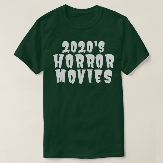 2020s Horror Addict T-shirt (Design voorkant)