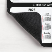 2021-2024 White Neon 52 Weeks Agenda van Janz Muismat (Hoek)