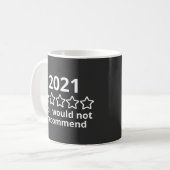 2021 (2)2021 One Star Rating Koffiemok (Voorkant links)