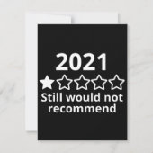 2021 (2)2021 One Star Rating Save The Date (Voorkant)