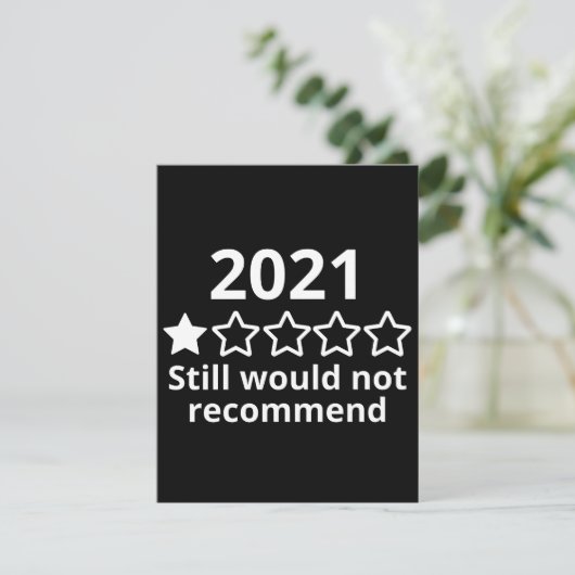 2021 (2)2021 One Star Rating Save The Date (Staand voorkant)