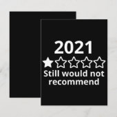 2021 (2)2021 One Star Rating Save The Date (Voorkant / Achterkant)
