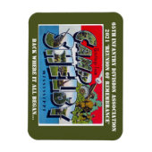 2021 65e REUNION 3-inch x 4-inch Flexibel fotomagn Magneet (Verticaal)