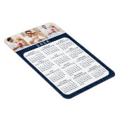 2021 Aangepaste foto-marineblauwinkkalender 2021 Magneet (Rechterzijde)