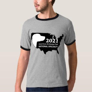 2021 ABC Nationale Mannen T-Shirt met contrastbekl