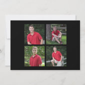 2021 Afstuderen Klasse van Quad Foto Kaart (Achterkant)