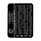 2021 Agenda - Aangepaste zakelijke Logo - Gemakkel Magneet (Verticaal)