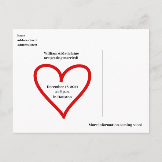 2021 Agenda Opslaan als startpunt Aankondigingskaart (Achterkant)