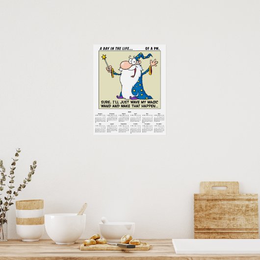 2021 Agenda-projectbeheer Poster (Keuken)