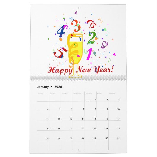 2021 Agenda van de feestdag Kalender (Jan 2026)