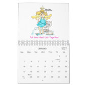2021 Angel Midge - Diet Funny Cartoon Weight Loss Kalender (Jan 2027)