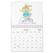 2021 Angel Midge - Diet Funny Cartoon Weight Loss Kalender (Jan 2026)